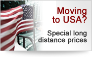 Long distance moving to USA